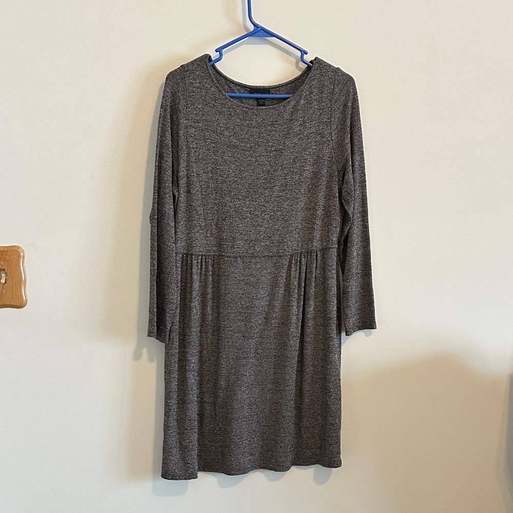 J. Jill Gray Long Sleeve Dress